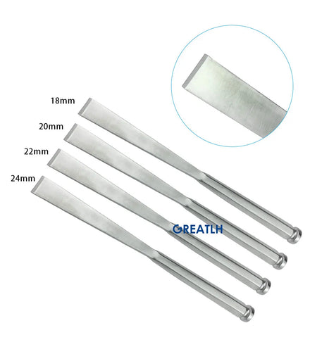 Orthopedic Osteotome Chisel Straight Tessier Bone Graft Osteotome Veterinary Orthopedic Instrument
