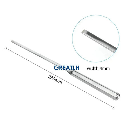 Orthopedic Osteotome Chisel Straight Tessier Bone Graft Osteotome Veterinary Orthopedic Instrument