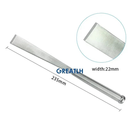 Orthopedic Osteotome Chisel Straight Tessier Bone Graft Osteotome Veterinary Orthopedic Instrument