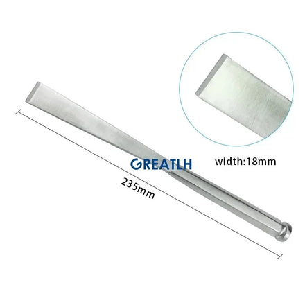 Orthopedic Osteotome Chisel Straight Tessier Bone Graft Osteotome Veterinary Orthopedic Instrument