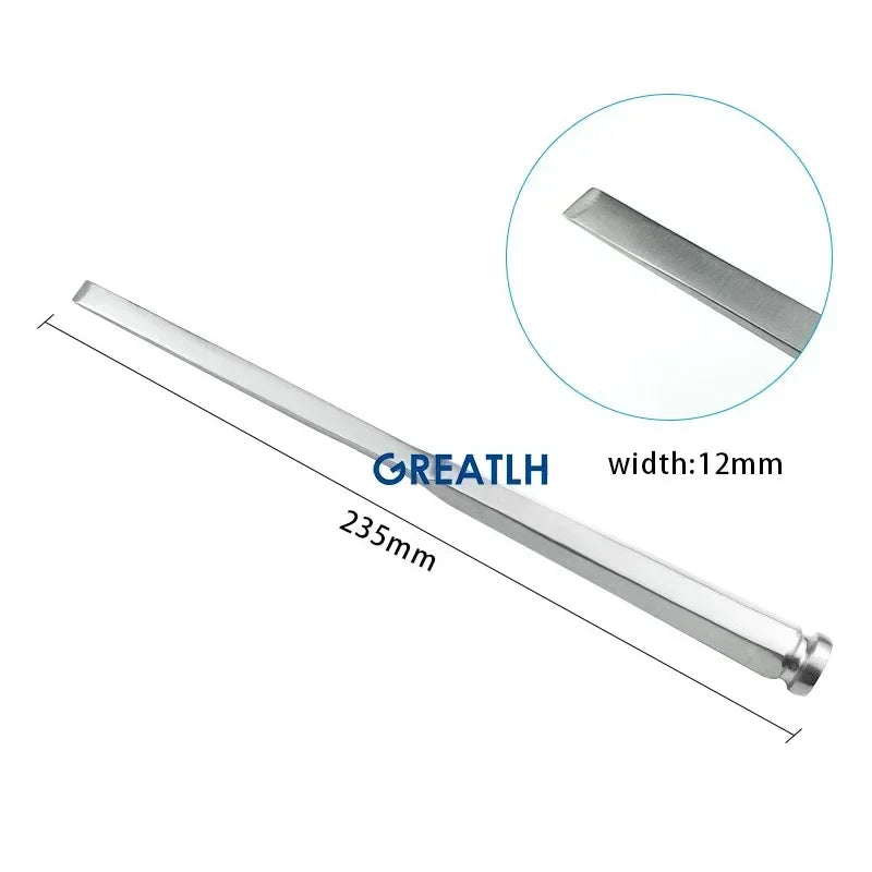 Orthopedic Osteotome Chisel Straight Tessier Bone Graft Osteotome Veterinary Orthopedic Instrument