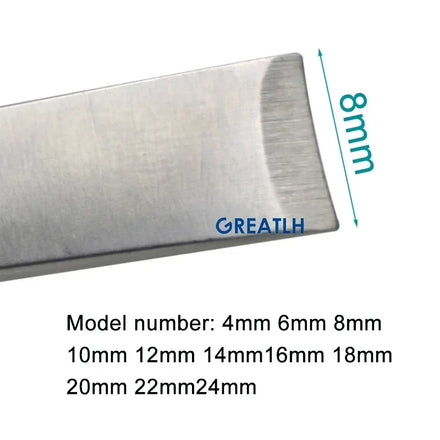 Orthopedic Osteotome Chisel Straight Tessier Bone Graft Osteotome Veterinary Orthopedic Instrument