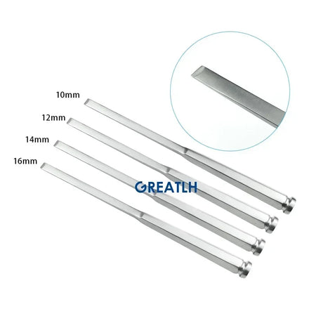 Orthopedic Osteotome Chisel Straight Tessier Bone Graft Osteotome Veterinary Orthopedic Instrument