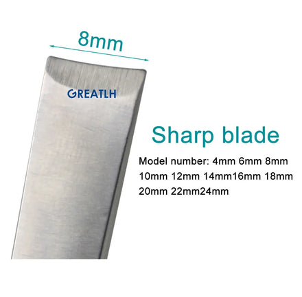 Orthopedic Osteotome Chisel Straight Tessier Bone Graft Osteotome Veterinary Orthopedic Instrument