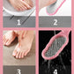 Pedicure Foot File Rasp Callus Stainless Steel Hard Dead Skin Removal Foot Scraper Grinding Grater Scrubber Wet Dry Foot Care