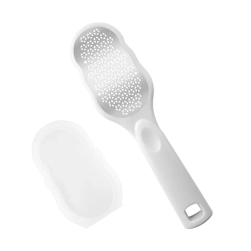 Pedicure Foot File Rasp Callus Stainless Steel Hard Dead Skin Removal Foot Scraper Grinding Grater Scrubber Wet Dry Foot Care
