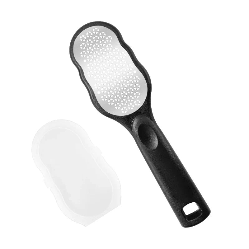 Pedicure Foot File Rasp Callus Stainless Steel Hard Dead Skin Removal Foot Scraper Grinding Grater Scrubber Wet Dry Foot Care