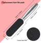 Pedicure Rasp File Callus Remover Foot Files Pedicure Pads Stainless Handle Silencer For Foot Care Tools Replaceable Sandpaper
