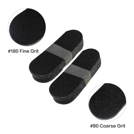 Pedicure Rasp File Callus Remover Foot Files Pedicure Pads Stainless Handle Silencer For Foot Care Tools Replaceable Sandpaper