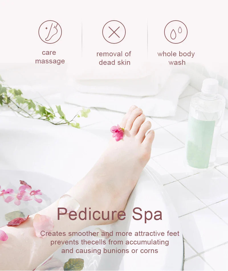 Pedicure Rasp File Callus Remover Foot Files Pedicure Pads Stainless Handle Silencer For Foot Care Tools Replaceable Sandpaper