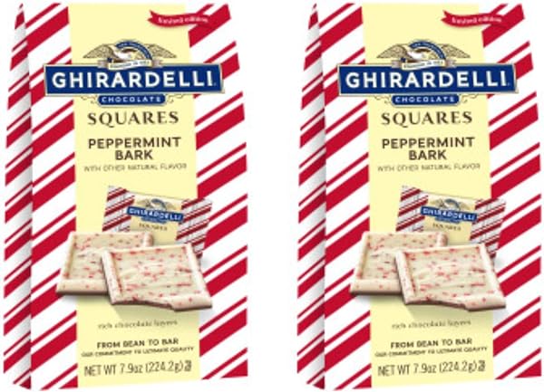 Peppermint Bark Squares Milk Chocolate Large  in Pakistan