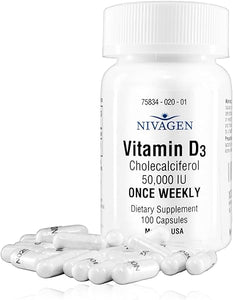 Pharmaceuticals Inc Vitamin D3 50,000 IU Capsule (100) in Pakistan