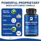 Plus Vegetarian Health Brain T Supplement Supports Memory,Focus,Clarity, &Mental Energy with,Plus Phosphatidylserine&Huperzine A