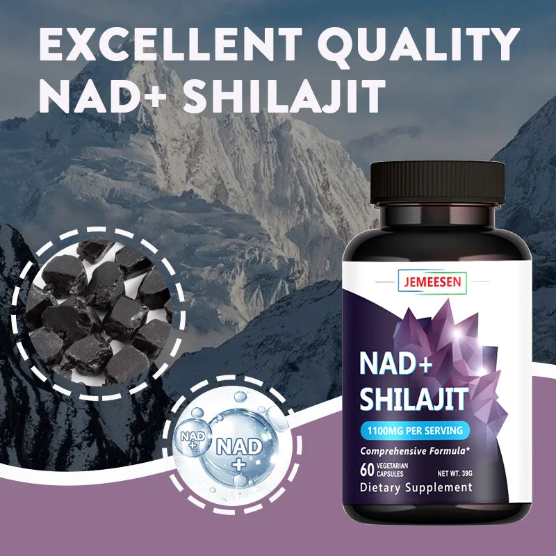 Powerful High-Purity Original Shilajit Mineral Supplements to Improve Performance, Relieve Stress, Enhance Mood