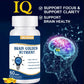 Premium Nootropics Smart Supplement Improve Intelligence Focus Memory & Creativity,Recover Brain Injury IQ Booster Ginkgo Biloba