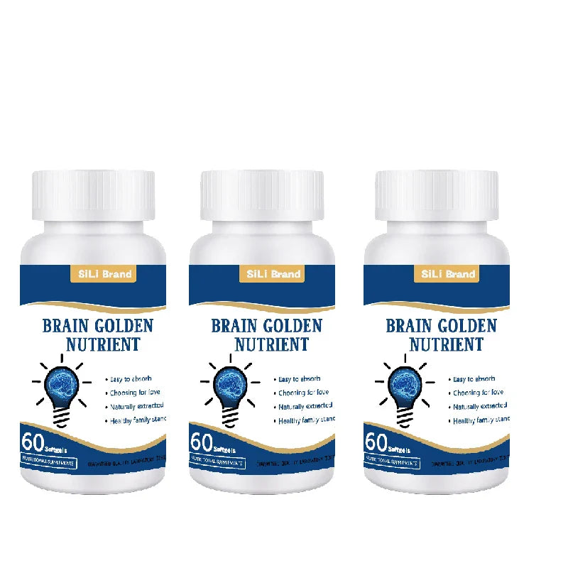 Premium Nootropics Smart Supplement Improve Intelligence Focus Memory & Creativity,Recover Brain Injury IQ Booster Ginkgo Biloba