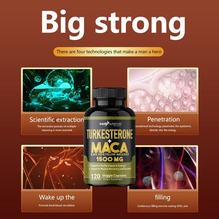 Prevent Premature Ejaculation, Enhance Endurance, Supplement Male Functional Endurance, Thickening, Energy Booster, Real Man