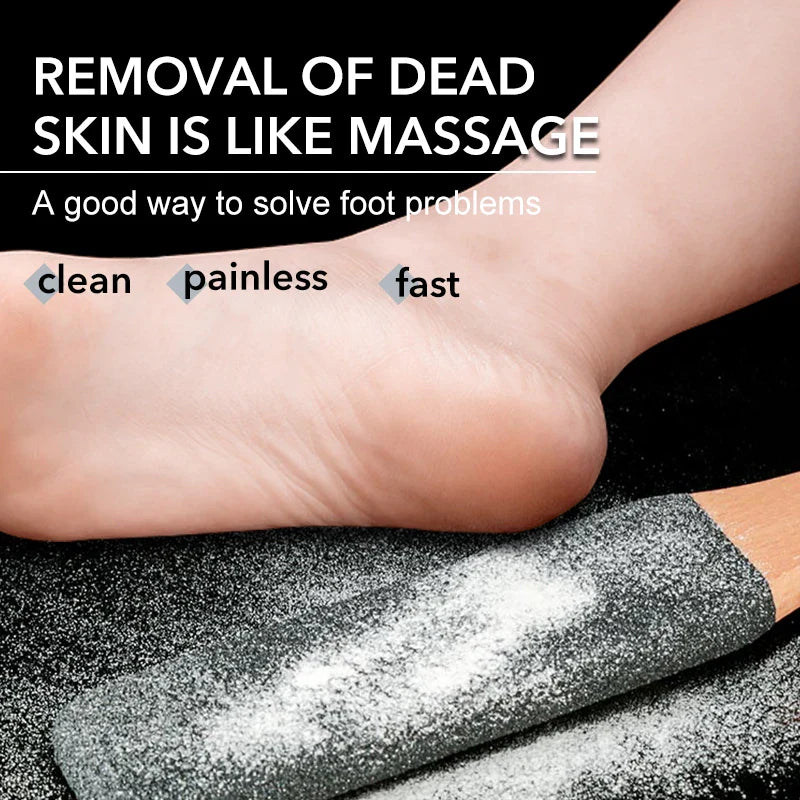 Professional Pedicure Rasp Tool for Dead Skin Crack Heels Beech Wood Foot File Rasp Callus Remover Foot Scrubber
