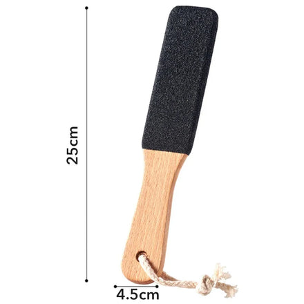 Professional Pedicure Rasp Tool for Dead Skin Crack Heels Beech Wood Foot File Rasp Callus Remover Foot Scrubber