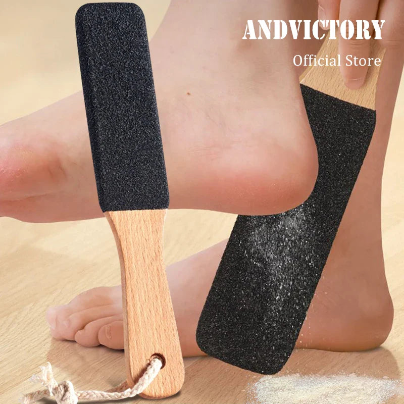 Professional Pedicure Rasp Tool for Dead Skin Crack Heels Beech Wood Foot File Rasp Callus Remover Foot Scrubber