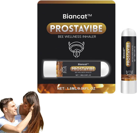 ProstaVibe Bee Wellness Inhaler, BeeBoom Nasal Inhaler for Prostate Wellness, Nasal Spray for Prostate Wellness, Professional Prostate Spray Improves Blood Circulation (1PC)