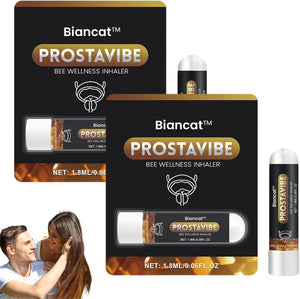 ProstaVibe Bee Wellness Inhaler, BeeBoom Nasal Inhaler for Prostate Wellness, Nasal Spray for Prostate Wellness, Professional Prostate Spray Improves Blood Circulation (2PC)