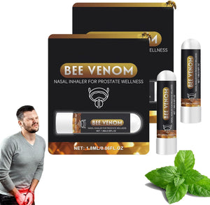 Prostavibe Bee Wellness Inhaler, Nasal Inhaler for Prostate Wellness, Nasal Inhaler Stick Aromatherapy, Improves Blood Circulation, Clean Your Nose and Enjoy Fresh Air, Restores Vitality