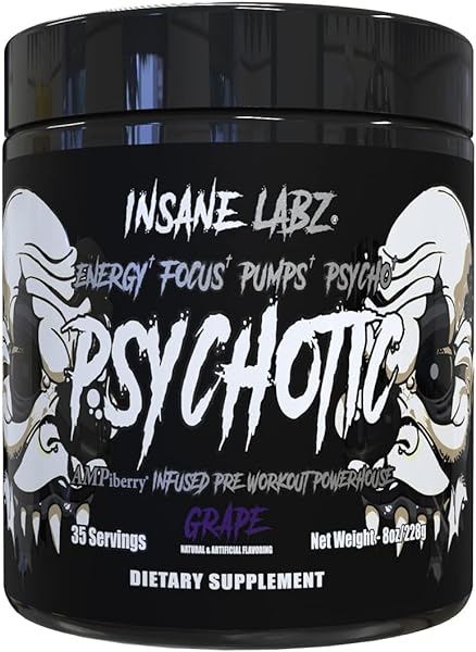 Psychotic Black Edition Mid Stimulant Pre Wor in Pakistan