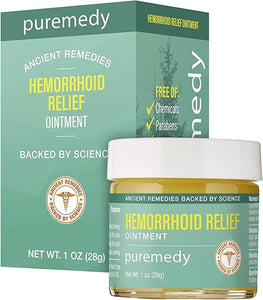 Puremedy Unscented Hemorrhoid Relief Homeopathic Salve, 1 Ounce in Pakistan