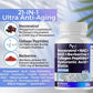 Resveratrol NAD Aspartate Hyaluronic Acid Grape and Blueberry Collagen Peptides Hair, Nail, Skin, and Joint Supplements Capsules