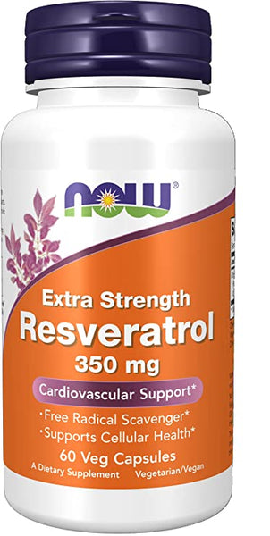 Extra Strength Resveratrol 350mg - Anti-Aging, Cardio Support supplement
