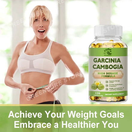 Garcinia Cambogia Capsule for Weight Loss Fat Burner Appetite Suppress Enhance Metabolism Supplement