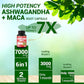 Ashwagandha and Maca Supplements - Supports Natural Health, Energy, Performance and Mood Supplements, Enhances Blood Flow