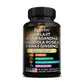 Shilajit Pure Himalayan with Ashwagandha, Rhodiola, Ginseng, Men & Women Supplement - Brain, Energy, Joints, Immunity