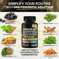 2 Bottles 15250MG Pure Himalayan SHILAJIT Capsules+ Sea Moss Capsules Immunity Support
