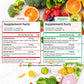 Balance of Nature Fruits and Veggies - Whole Food Supplement with Superfood Fruits and Vegetables for Women and Men