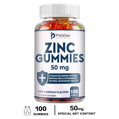 Zinc Gummies - Supports Healthy Skin and Immune System, Boosts Vitality