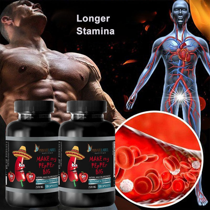 Enhance Endurance Prolong Strong Erection Supplement Pill Improve Sexo Function Tongkat Ali Ginseng Herbal Essence