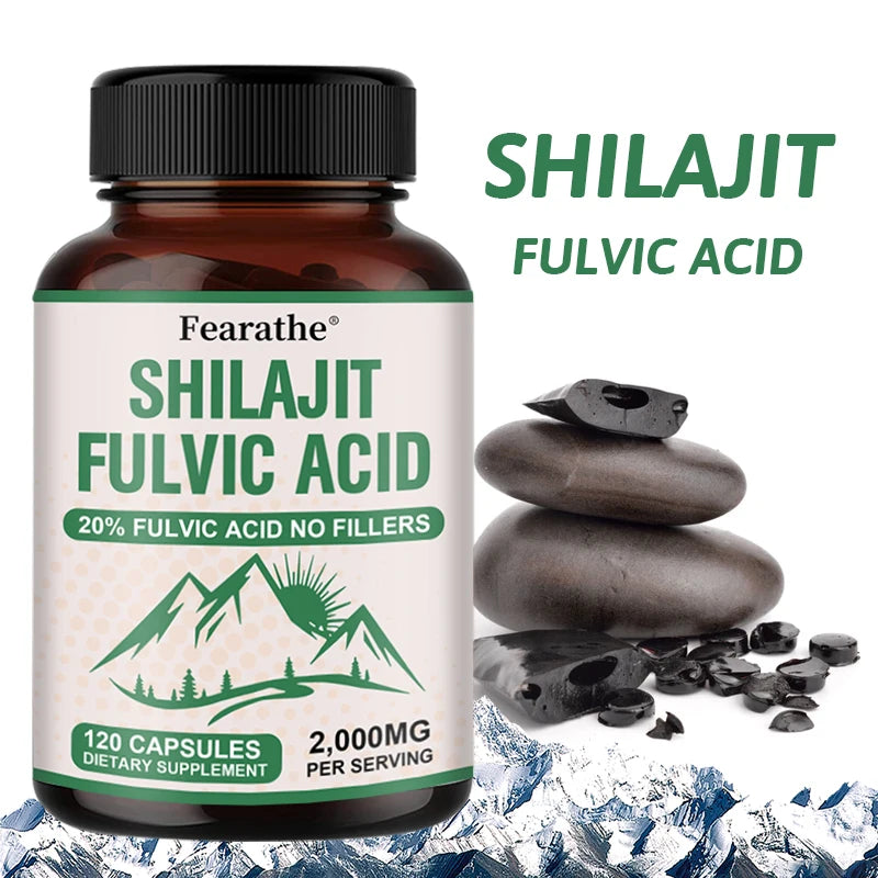 Shilajit Pure Himalaya (20% Fulvic Acid) Supp in Pakistan