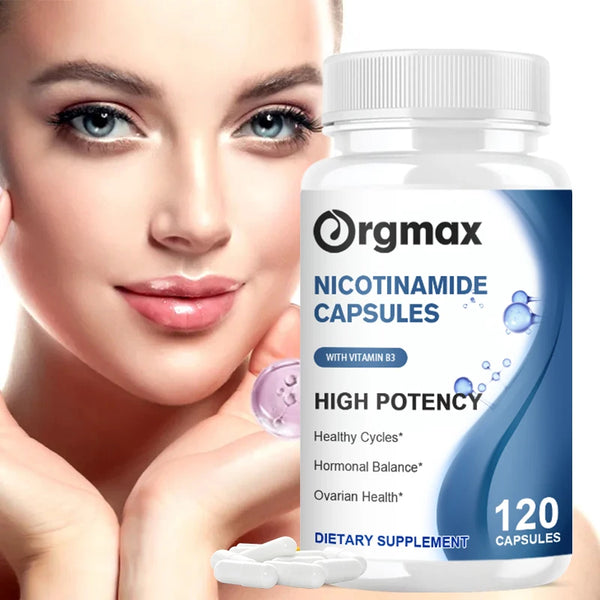 Nicotinamide Pills Whitening Skin & Antioxidant – Niacin Essential Vitamin B3 Supplement –Healthy Skin & Energy Production in Pakistan in Pakistan