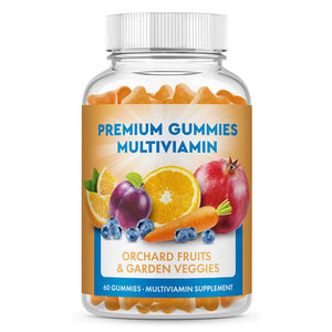 60 Pills Multivitamin Bear Gummies Complex Vitamins Enhance Immunity Supplement Nutrition Provide Health Food in Pakistan