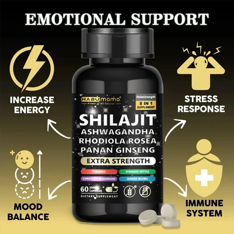 100% High Purity Shilajit Mineral Supplements in Pakistan