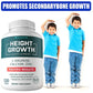 Natural Height Growth Maximizer for Kids, Teens and Adults Zinc and Calcium Increase Peak Height Supplement Bone Strength