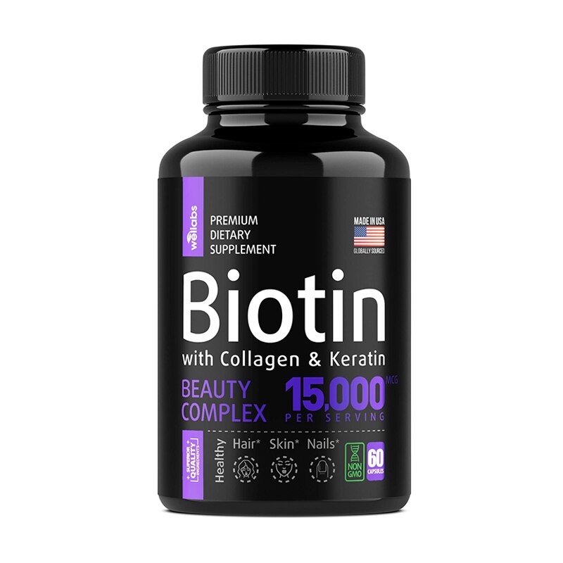 Collagen Supplements - Vitamins To Support Hair Growth, Skin and Nails - Joint and Gut and Immune Health Support