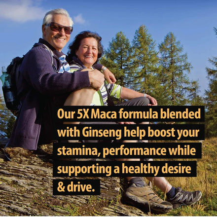 Balincer Men's Health Maca Root Ginseng Extract - Energy Supplement - For Endurance, Strength, Muscle Supplement