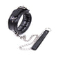 New Adjustable PU Leather Handcuffs Neck Collars,Soft Padded Hand Cuffs Ankle Cuffs,BDSM Cosplay Costumes Bondage Adults Sex Toy