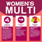 Women's Multi Vitamin Complex Gummies - Multivitamin and Multimineral - for Skin Hair Health Energy Immune Support