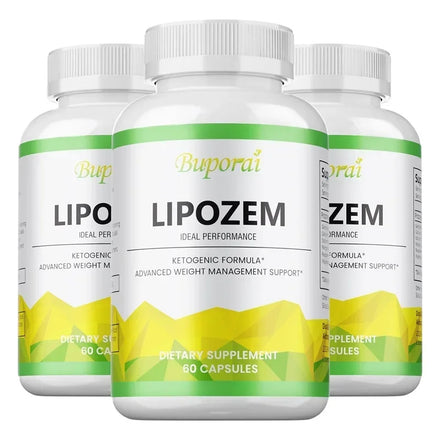 Lipozem Supplement - Digestive Health, Appetite Suppression, Metabolism, Fat Burning, Body Shaping