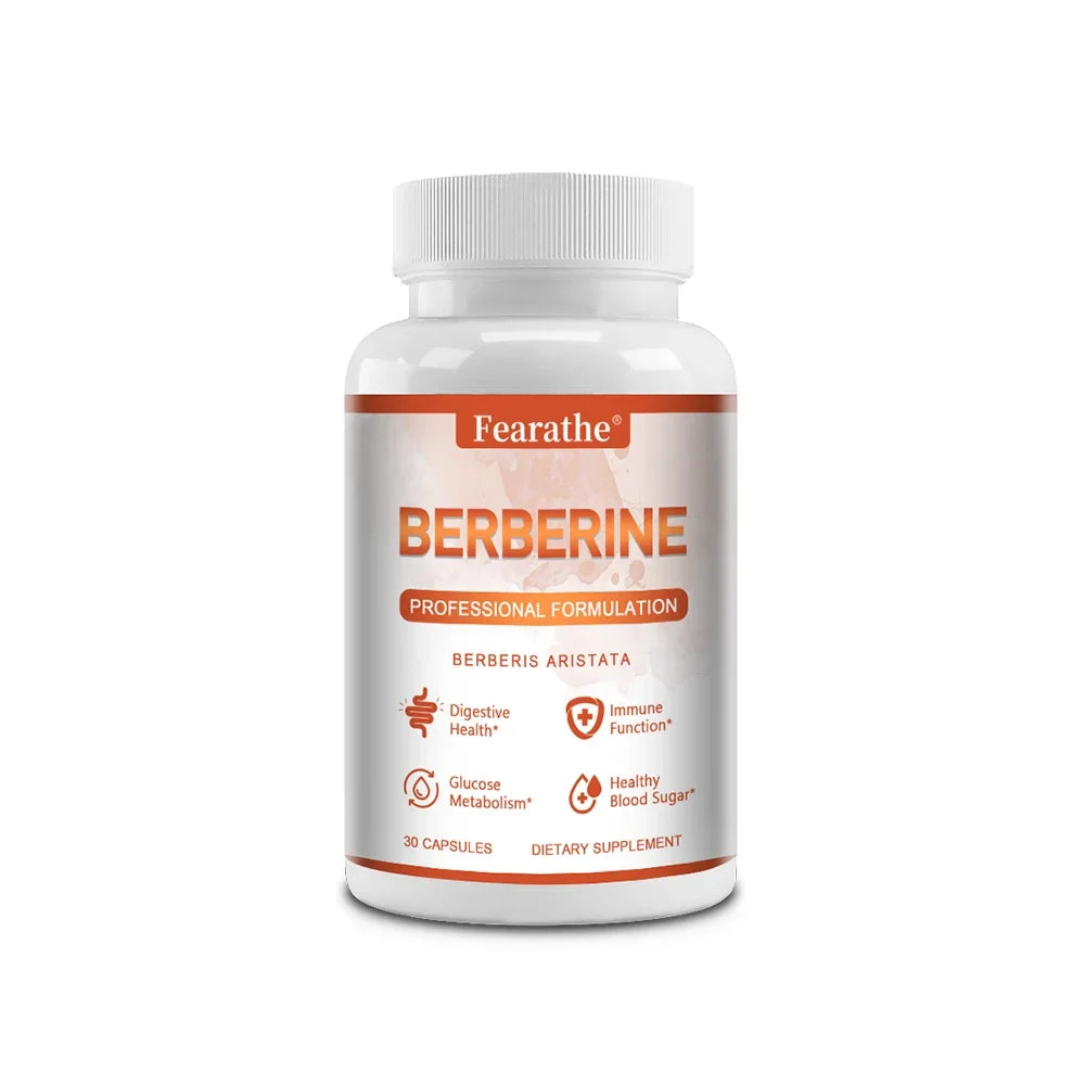 Berberine Supplements - for Lipid Metabolism, Weight Management, Immune System, Digestive Health, and GI Function