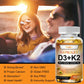 Vitamin D3 K2 Capsules Daily Supplement Supports Healthy Immune System Heart And Strong Bones Vegetarian Capsules
